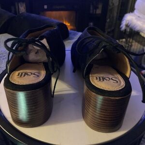 Sofft Women's Black Lace-Up Boots